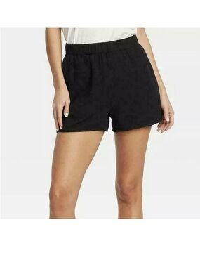 Universal Thread - Black Linen Shorts